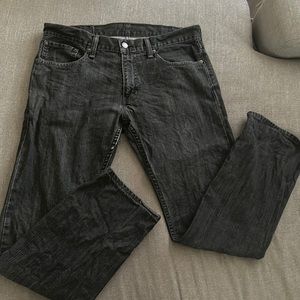 Mens grey denim Levi’s 514